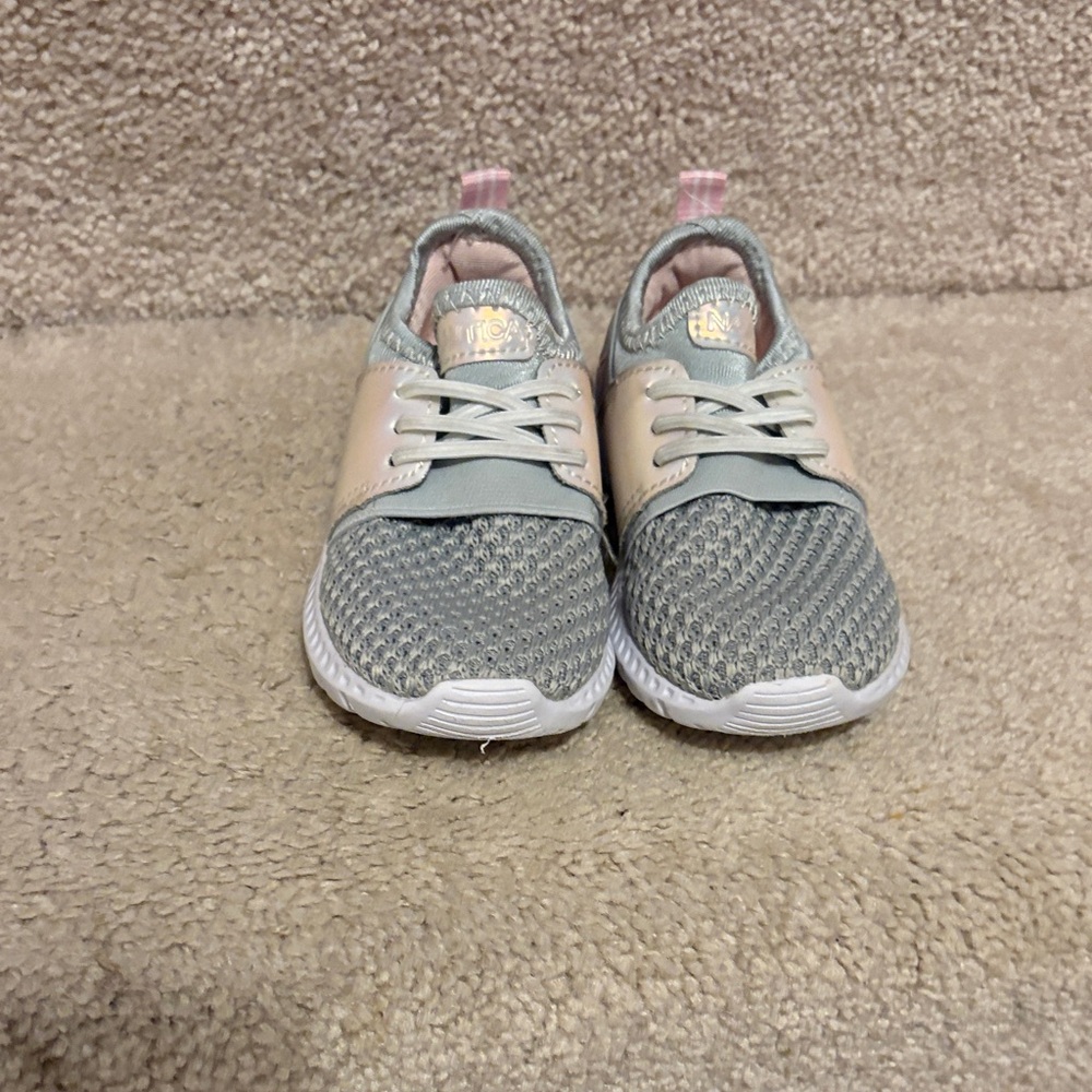 Nautica Kids' Sneakers in Pink and Gray